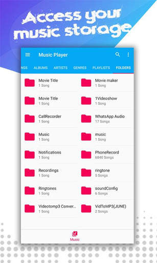 Best Music Player - MP3 Cutting Songs,Set Ringtone screenshot 6