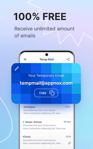 Temp Mail - Free Temporary Disposable Fake Inbox screenshot 6
