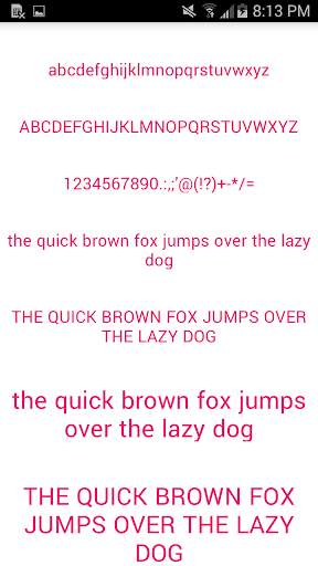 Color Fonts for FlipFont #1 3 تصوير الشاشة