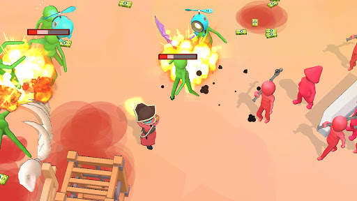 Stickman Defence: Zombie Games screenshot 7