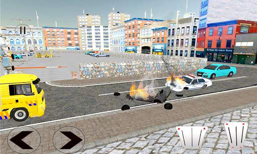 Police Car Parking-Fast and Furious screenshot 2