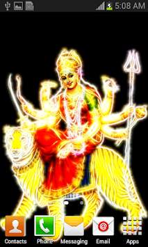 Led Durga Mata Live Wallpaper screenshot 7