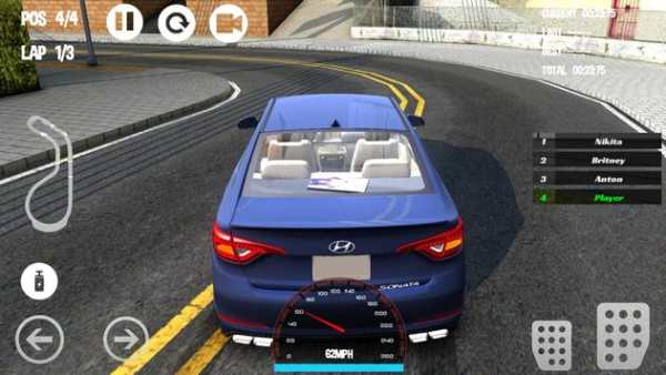 Car Racing Hyundai Game screenshot 1