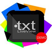 txt LiveView DEMO icon