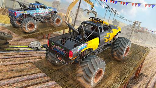 Monster Truck Racing Stunts Game - Offroad Legends screenshot 3