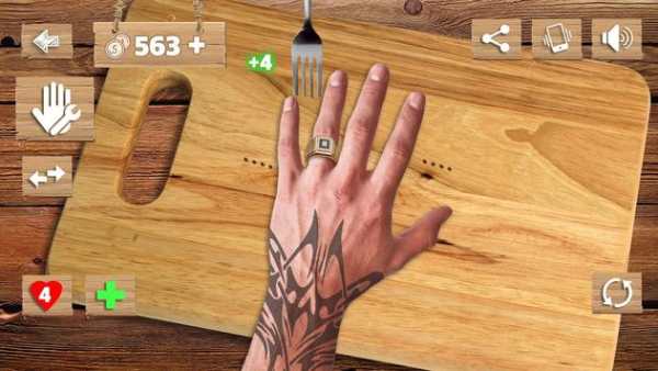 Knife and Fingers Game screenshot 3