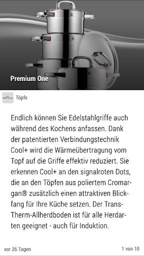 My WMF Group - Mitarbeiter App screenshot 2