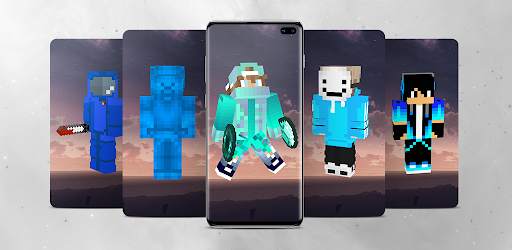 Blue Minecraft Skin screenshot 5