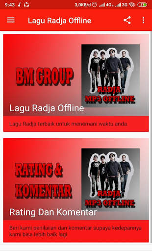 Lagu Radja Mp3 Offline screenshot 2