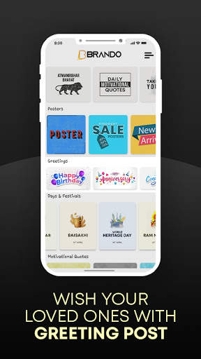 Brando App Festival Posters & Quotes Posters screenshot 5