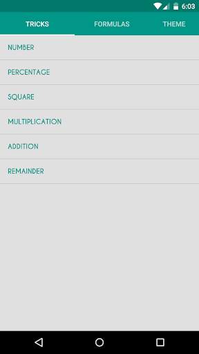 Math Tricks & Formulas screenshot 1