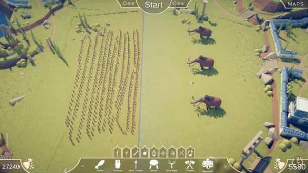 Totally Accurate Clash Battle Simulator screenshot 1