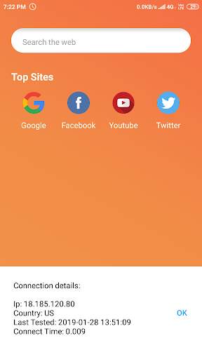 VPN Browser for Android- Unblock Sites VPN Browser screenshot 2