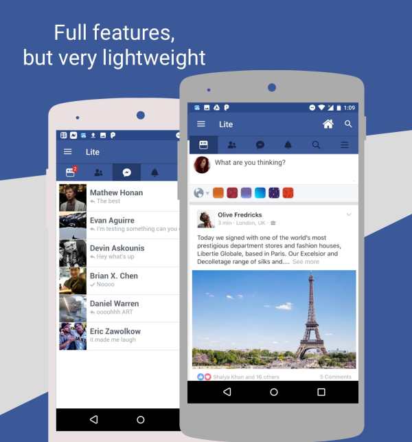 Messenger Lightweight screenshot 1