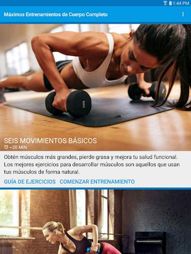 Entrenamientos de Cuerpo screenshot 7