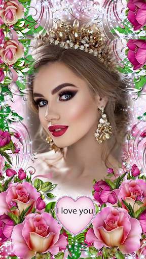 Lovely Flower Photo Frame screenshot 20