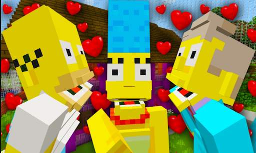 Bart Mod for MCPE - Map Simpsons For Minecraft screenshot 2