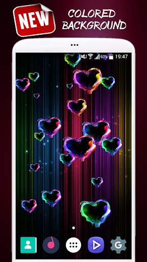 Magic Hearts Live Wallpaper screenshot 7