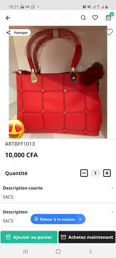 BFF shop screenshot 1