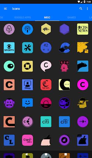 Colorful Flat Icon Pack screenshot 13