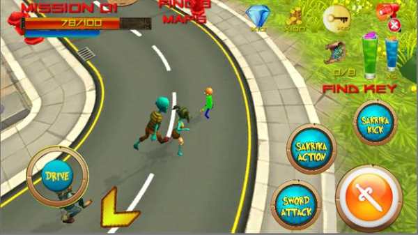 Mr baldi vs granny in city screenshot 4