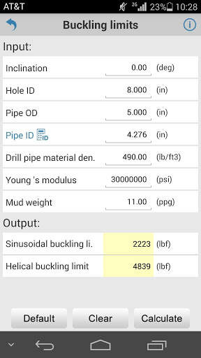 Dr DE Lite - Drilling Engineering Toolbox screenshot 3