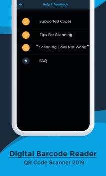 Digital Barcode Reader QR Code Scanner 2019 screenshot 4