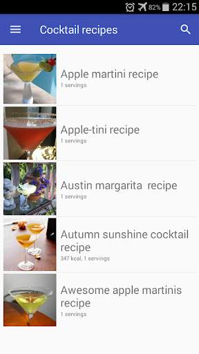 Cocktail recipes offline app. Cocktail & mocktail. screenshot 1