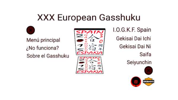 XXX European Gasshuku - IOGKF screenshot 8