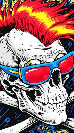 Skull Wallpaper HD screenshot 4