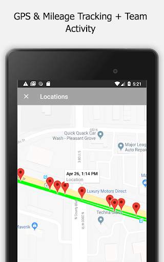 Timeero Time Clock App - GPS, Timesheet & Mileage 6 تصوير الشاشة