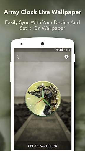 Army Clock Live Wallpaper screenshot 5
