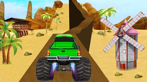 Unmöglicher Monstertruck-Stunt screenshot 1