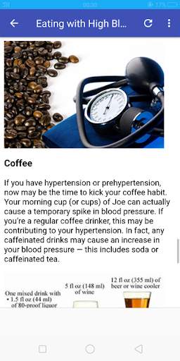 Guide about high blood pressure screenshot 1