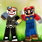 Games Skins for Minecraft in 3D logo