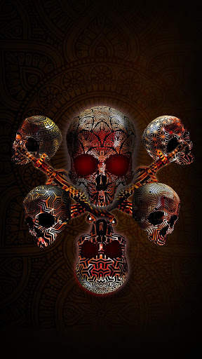 Skull APUS Live Wallpaper screenshot 5