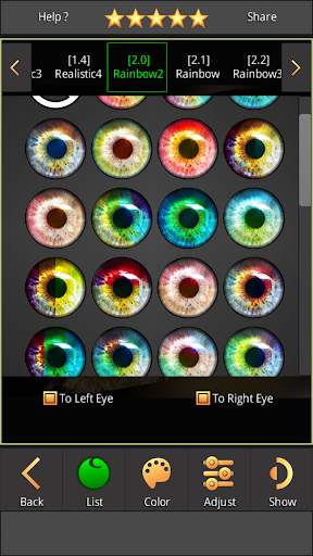 FoxEyes - Change Eye Color screenshot 14