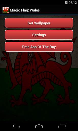 Flag of Wales Live Wallpaper screenshot 4