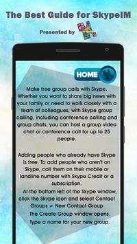 New Guide for Skype IM and Video Call screenshot 4