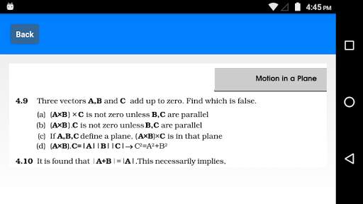 Class 11 Physics NCERT Solutions screenshot 4