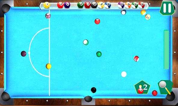Renang Billiard: Cue Bola Pro screenshot 6