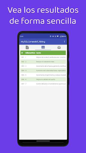 SQLApp Cliente SQL MySQL MsSQL screenshot 3