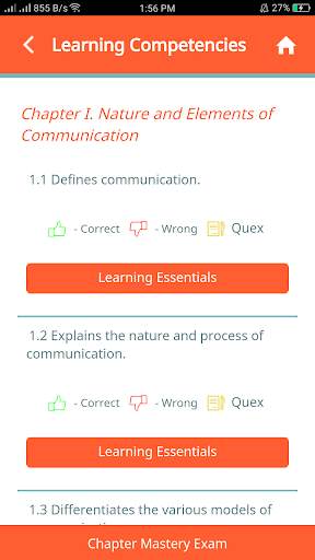 Oral Communication - QuexBook screenshot 4