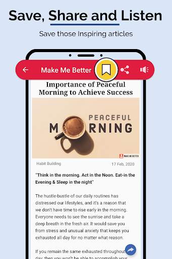 Make Me Better -Motivation App 7 تصوير الشاشة
