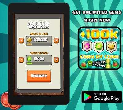 💎 Gems Of Clash Of Clans - Prank screenshot 4