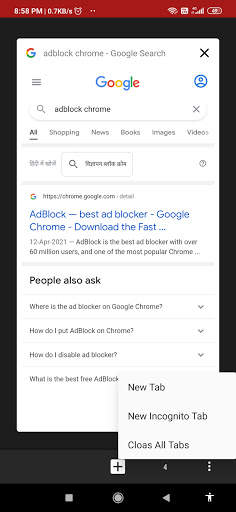 TubeMate free ad blocker browser screenshot 5