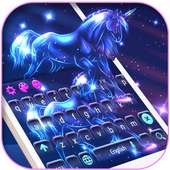 Magical Night Spirit Unicorn Keyboard logo