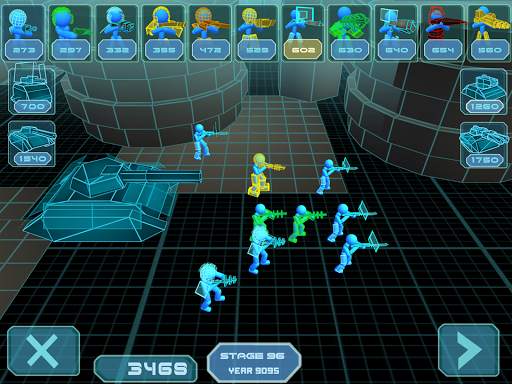 Stickman Simulator: Tank Neon screenshot 11
