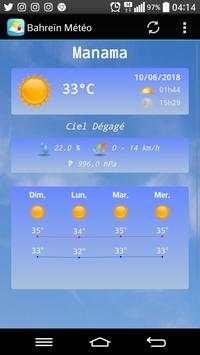 Weather Bahrain screenshot 1