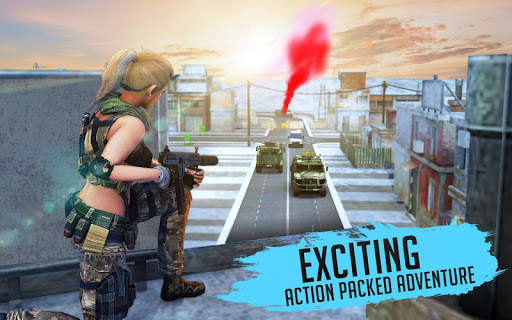 Frontline FPS Battlegrounds Epic Fire War V2 screenshot 1